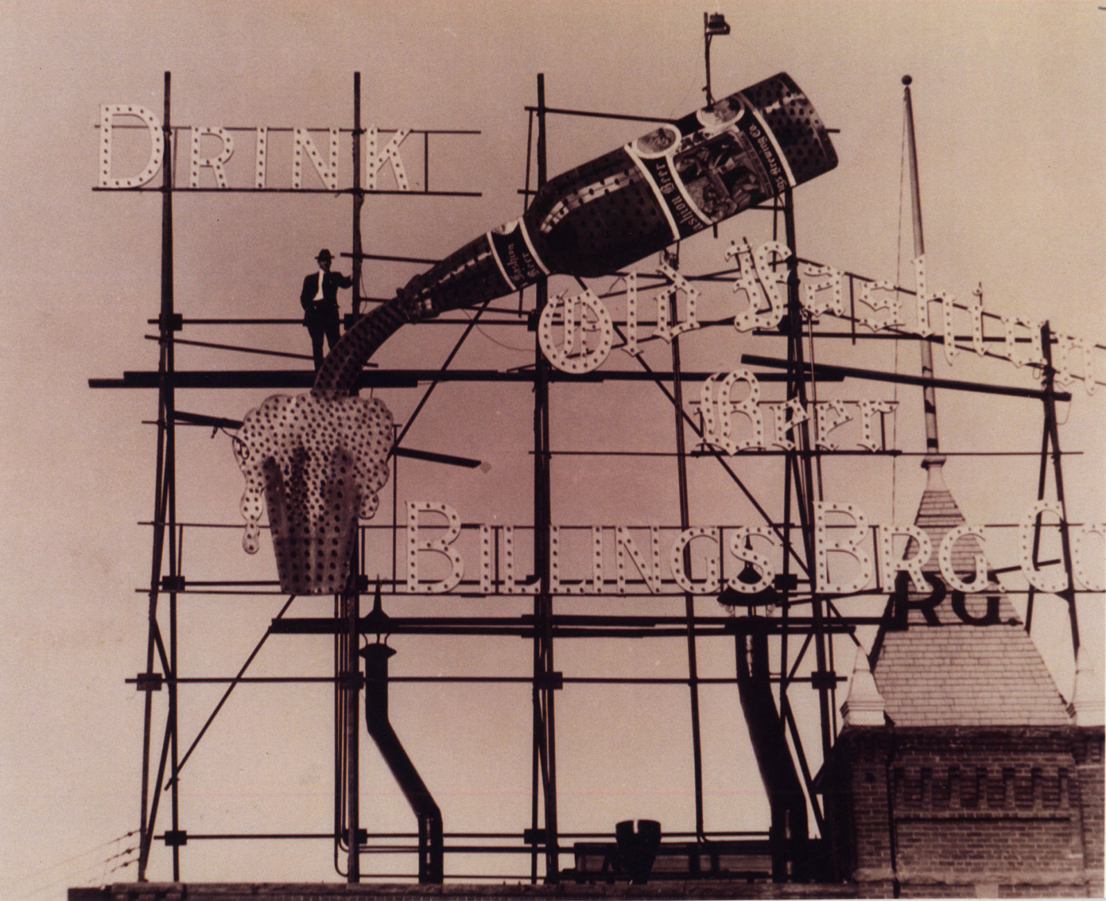 Billings Brewery sign